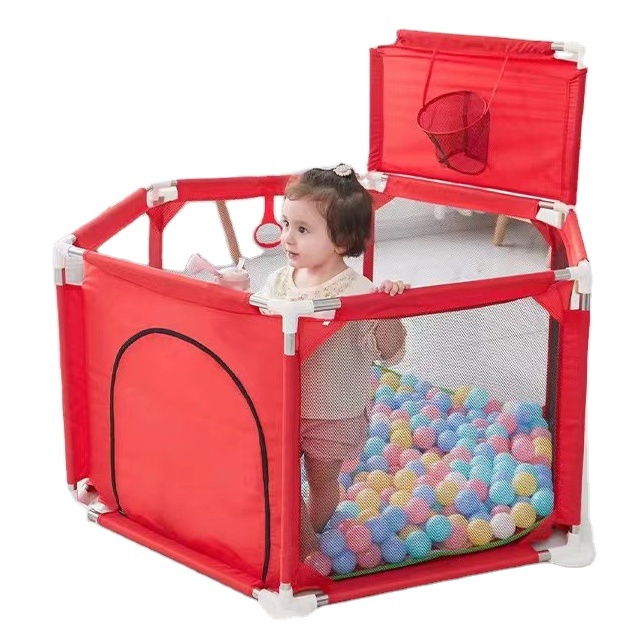 Large Foldable Hexagonal Toddler Activity Center