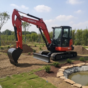 Mini-excavatrice hydraulique sur chenilles d'occasion Kubota U55, modèle d'origine, 20 30 35 - Product Image 1