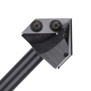 1PC Fräser 3D V-Schlitz Holz Hobel bohrer 90 Grad Schaft Spoil board Oberflächen fräser mit Hartmetalle insatz, Holzwerk zeuge - Product Image 4