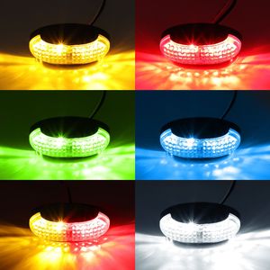 4 Luci Laterali per Camion ad Alta Luminosità, Indicatori di Direzione, Ampio Voltaggio 10-32V, Rosso/Giallo/Bianco/Blu/Verde, Modello LED - Product Image 4