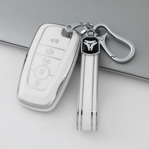 Étui de protection pour clé de voiture en TPU souple de qualité supérieure pour <span class=keywords><strong>Ford</strong></span> F150 F250 F350 EXPLORER Mustang Porte-clé<span class=keywords><strong>s</strong></span> Porte-clé<span class=keywords><strong>s</strong></span> Sac Direct usine - Product Image 5