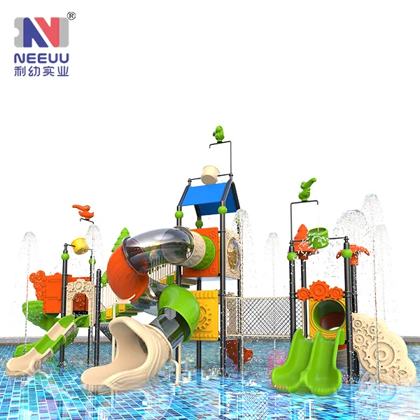 LY11601 물 시리즈 공장 도매 어린이 물 놀이터 슈퍼 슬라이더 수영장