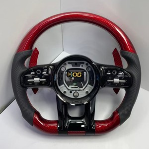Volant de direction compatible avec le véhicule d'origine pour Mercedes Benz W204 W205 W213 W219 W222 A45 E63 X167 Gle Gls <span class=keywords><strong>Amg</strong></span> <span class=keywords><strong>Gt</strong></span> <span class=keywords><strong>C63</strong></span> E63 S63 G63 - Product Image 3