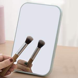 Tocador de pie de un solo lado Cosmético de mano <span class=keywords><strong>Pl</strong></span>ástico Super Hd Espejo de mesa Espejo de maquillaje de escritorio plegable - Product Image 4