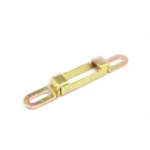 门锁金属冲压件定制黄铜板扣隐藏式门闩滑动插销锁安全锁配件