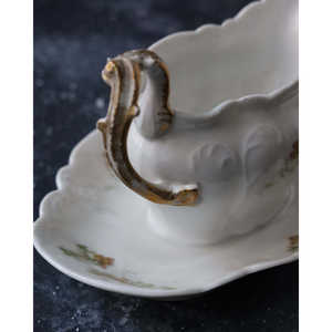 Salsera de Cerámica de Porcelana Daniele F. Limoges en Forma de Barco para Uso en la Cocina - Product Image 3