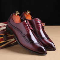 Chaussures Oxford habillées pour hommes, confortables, avec soutien de la voûte plantaire, à lacets, bout fermé, pour mariage et bureau