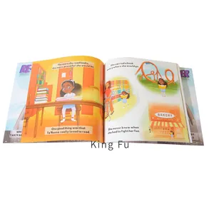 Taschenbuch Kinderbuch Druckerei Kinder Bilder bücher Drucker Perfect Bound Softcover