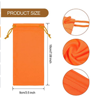 Pochette personnalisée en microfibre pour lunettes de soleil, sac de nettoyage doux pour lunettes, étui de protection avec impression de logo
