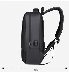 Newset Mochila de negocios de mayor capacidad Impermeable Escalable Mochila para computadora portátil Mochila de viaje al aire libre con carga USB - Product Image 5