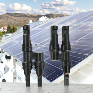 <span class=keywords><strong>Connecteur</strong></span> photovoltaïque <span class=keywords><strong>MC4</strong></span> étanche IP67 pour panneau solaire photovoltaïque, type T, 2P, mâle/femelle, <span class=keywords><strong>connecteur</strong></span> d'alimentation CC - Product Image 1