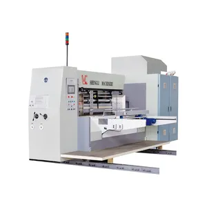 YKW1224 1228 automatic corrugated carton flexo printing die cutter packing machine