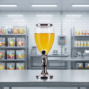 LED Beer Tower 3 litres capacity Built in removable ice tray for chilling beer. Trophy shaped design High quality BPA - Product Image 4