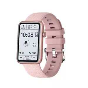 Yeni gelenler 2024 DW20 BT Smartwatch bilek Vfit App müzik kontrol cihazı mesaj hatırlatma kalp hızı kan basıncı uyku monitör