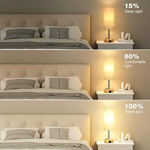 Lampe de table LED tactile moderne de style nordique, étanche IP44, lumière blanc chaud, autonomie 8-10 heures, sans fil, rechargeable pour hôtel - Product Image 6