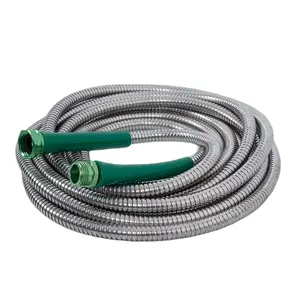 Hot Premium 304 Stainless Steel Flexible Metal Garden Hoses