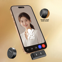 Microphone Lavalier Sans Fil S60 avec Boîtier de Charge 2-en-1 Plug-and-Play pour Vlogging et Diffusion en Direct