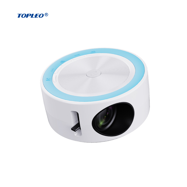 Topleo Yt200 Portable Projector To Entertainment Big Unlimited Screen Fun Home Theater Mini Projector 4k Presentation Equipments