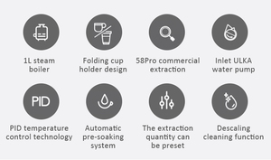 Chuyên nghiệp Ý <span class=keywords><strong>Espresso</strong></span> Máy pha cà phê với nhập khẩu máy bơm nước - Product Image 2