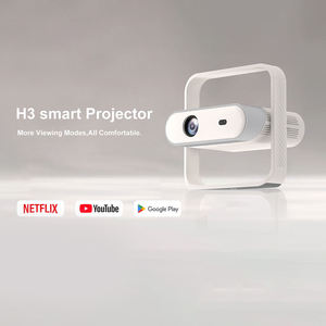 Proiettore Smart 3Air ad Alta Luminosità 350 Lumen 1080P con Autofocus, Mini Proiettore Portatile per Esterni per Film e Partite di <span class=keywords><strong>Calcio</strong></span> - Product Image 2