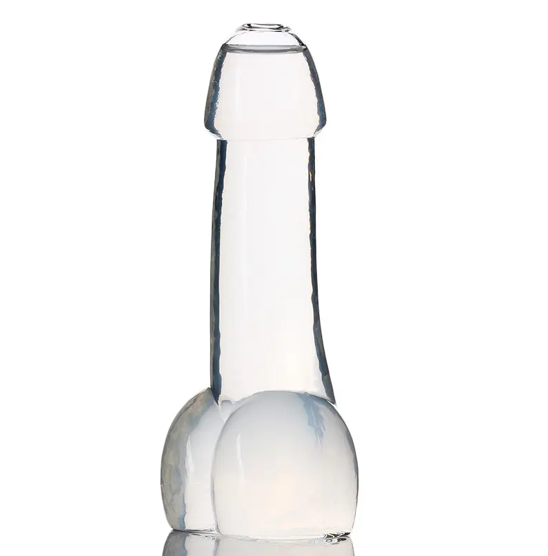 RTS-vaso de vidrio transparente para Bar y Pub, diseño de cuerpo masculino