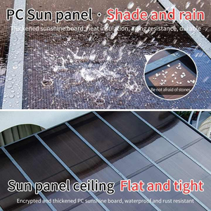 Customized Aluminium Garden Outdoor <b>Electric</b> Pavilion Louvered Pergola Cover Pergola <b>Waterproof</b> Aluminium Outdoor Motorized - Product Image 3