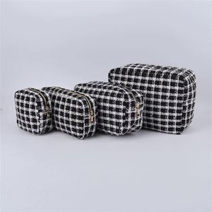 Custom DIY Letter Large Eco-Friendly Cosmetic Bag Women Elegant Fashion Travel Zipper Makeup Pouches Organizer Reusable <b>Storage</b> - Product Image 2