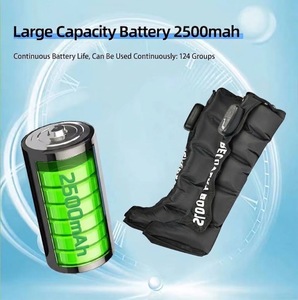 Botas de Masaje de Compresión de Aire de 5 Cámaras OEM ODM con Calor para Pantorrillas, Rodillas y Recuperación Completa de Piernas - Product Image 4