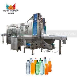 Ligne de production de jus de fruits concentré de pomme en bouteille PET 3 en 1 avec garantie de 3 ans, équipement de lavage, de remplissage et de bouchage de boissons aux jus de fruits - Product Image 6