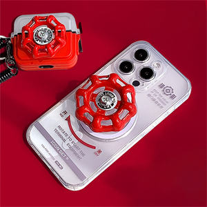 Soporte magnético creativo para válvula de agua 3D, soporte desmontable para teléfono con agarre de acrílico divertido y bonito para Magsafe - Product Image 2