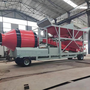 Nieuwe Mobiele Cementbeton Mengfabriek Klaar Mix Batching <span class=keywords><strong>Plant</strong></span> Geen Behoefte Installatie Volautomatische Beton Productielijn - Product Image 2