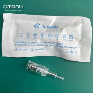 定制美容抗皱滚轮嫩肤器家用 Derma Stamp <span class=keywords><strong>Dr</strong></span> Pen A6 针用于头发再生 - Product Image 6