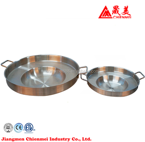 Venta caliente material seleccionado profesional de acero inoxidable sartén mojada pizza pan <span class=keywords><strong>molino</strong></span> - Product Image 1