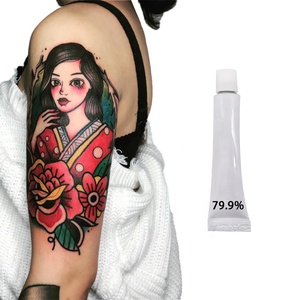 สีผสมสำหรับสักลายถาวร 30 กรัม 50 กรัม 79.9% ครีมสีขาวสำหรับสักลาย - Product Image 3