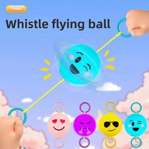 Classic Nostalgic Pull Whistle Ball Puzzle Hand-Eye Coordination Exercise Flywheel Bedroom Decompression Toys <strong>Juggling</strong> <strong>Combos</strong> - Product Image 3