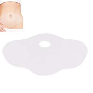 OEM シリコン製 しわ軽減 ファインラインパッド 再利用可能 洗える 透明 お腹用スキンパッチ 女性用 - Product Image 1