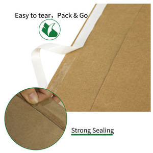Sobres Acolchados de Papel Ecológico Tipo Panal, Alternativa a los Sobres de Plástico con Burbujas, Autosellables, Bolsas de Envío Promocionales de Papel Kraft Personalizadas - Product Image 2