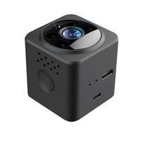 Caméra WiFi sans fil HD 1MP AS02, vision nocturne infrarouge, surveillance à distance, stockage sur carte TF, mini caméra pour la sécurité domestique