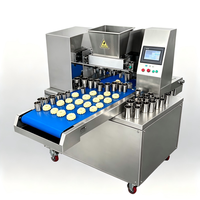 Machine à déposer des biscuits au beurre bicolores monochromes, équipement de formage de biscuits multi-formes avec saupoudrage