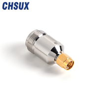 Connecteur coaxial RF en laiton de taille personnalisée RP TNC mâle à BNC femelle connecteurs de type N adaptateur SMA pour montage sur panneau
