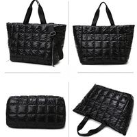 Tas Renang Gaya Puff Kotak-kotak Berlapis Colefa Wholesale, Tas Tangan Yoga, Tas Perjalanan, Tas Olahraga Santai, Tas Tote Fitness untuk Wanita