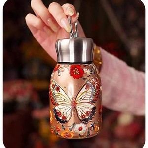 Xiao Yi Chinese Style Peacock <b>Thermos</b> Cup 316 Stainless Steel Vacuum Flask Leak Proof Travel Water <b>Bottle</b> - Product Image 5