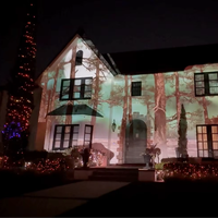 Éclairage d'événements dynamique pour projection mapping portable télécommandée, publicité 3D sur façade, spectacle de projection immersive