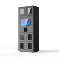 Boîtier intelligent pour dossiers avec suivi RFID et accès par empreinte digitale pour le stockage sécurisé de documents et d'épreuves