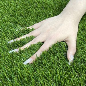 Thực tế nhìn UV kháng giả cỏ Turf mọi thời tiết cỏ nhân tạo thảm tốt thoát nước vườn ngoài trời bãi cỏ - Product Image 4