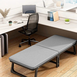 Folding <b>Bed</b> <b>Single</b> Size Portable Office Nap <b>Bed</b> For Home And Office Use - Product Image 2