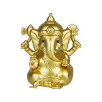 2 pouces Mini plastique solaire automatique secouant éléphant dieu richesse attraction Feng Shui ornement sud-est asiatique cadeau