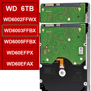 <span class=keywords><strong>WD6003FFBX</strong></span> Red Pro 6TB SATA3 6Gb/s 3.5 Pulgadas NAS 7200 RPM 256 MB de Caché Disco Duro Interno HDD para Centros de Datos Empresariales RAID - Product Image 1