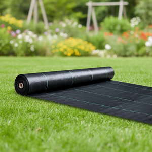 Tapis de paillage anti-mauvaises herbes en PP <span class=keywords><strong>pas</strong></span> <span class=keywords><strong>cher</strong></span> de l'usine YRH, toile paysagère, barrière agricole, couverture de sol <span class=keywords><strong>pour</strong></span> jardin et <span class=keywords><strong>serre</strong></span>, en rouleau - Product Image 2