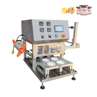 Petite machine de scellage manuelle pour gobelets en plastique, scelleuse de film en aluminium, machine de scellage pour couvercles de yaourt